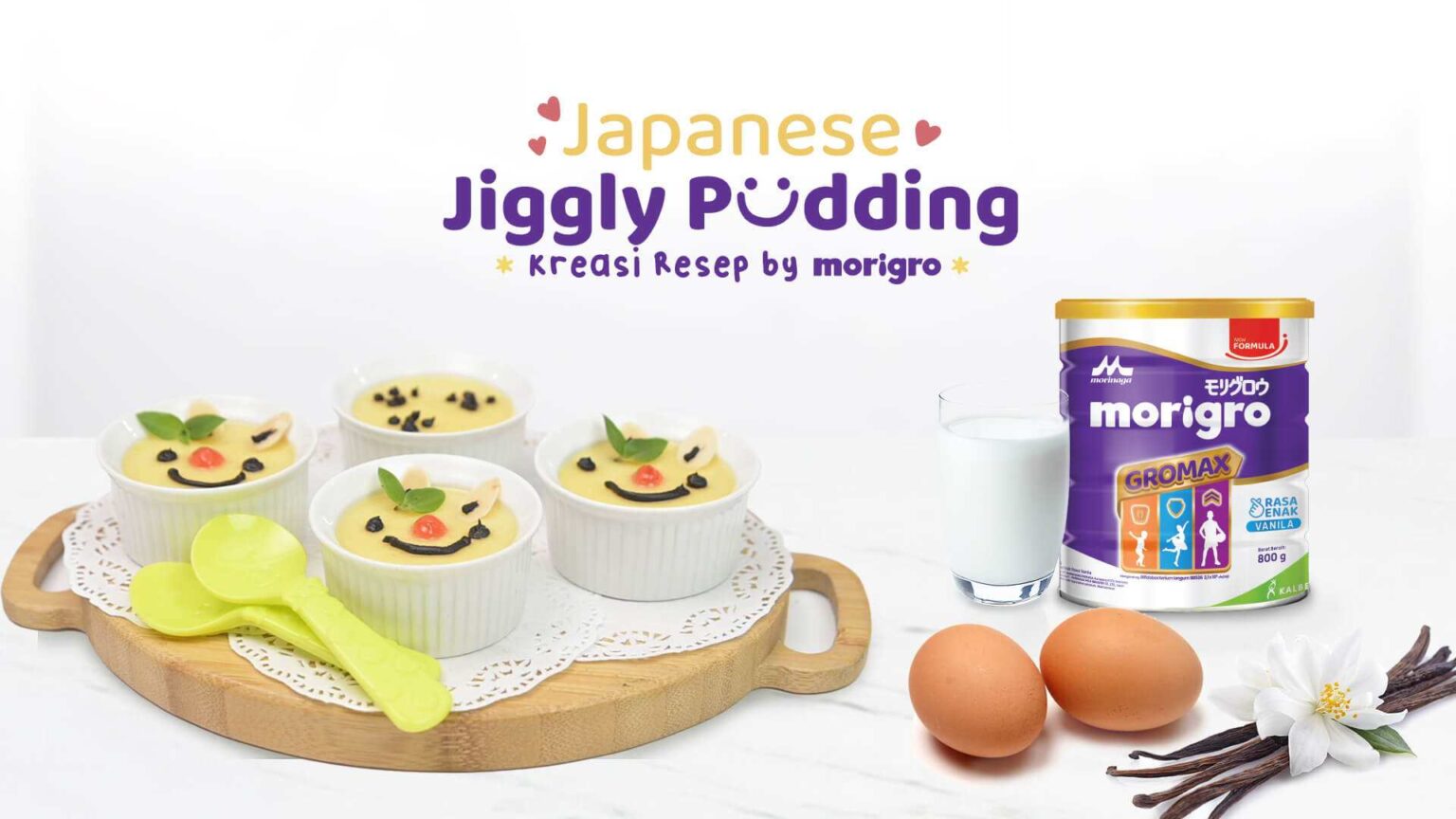 Japanese Jiggly Pudding