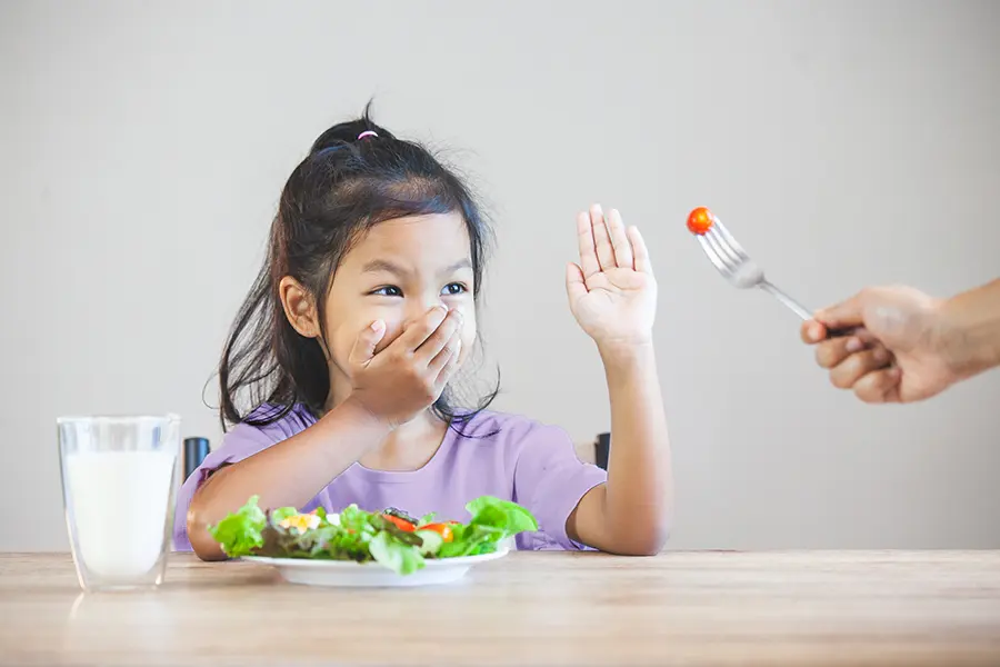 lidah terasa pahit dan nafsu makan berkurang