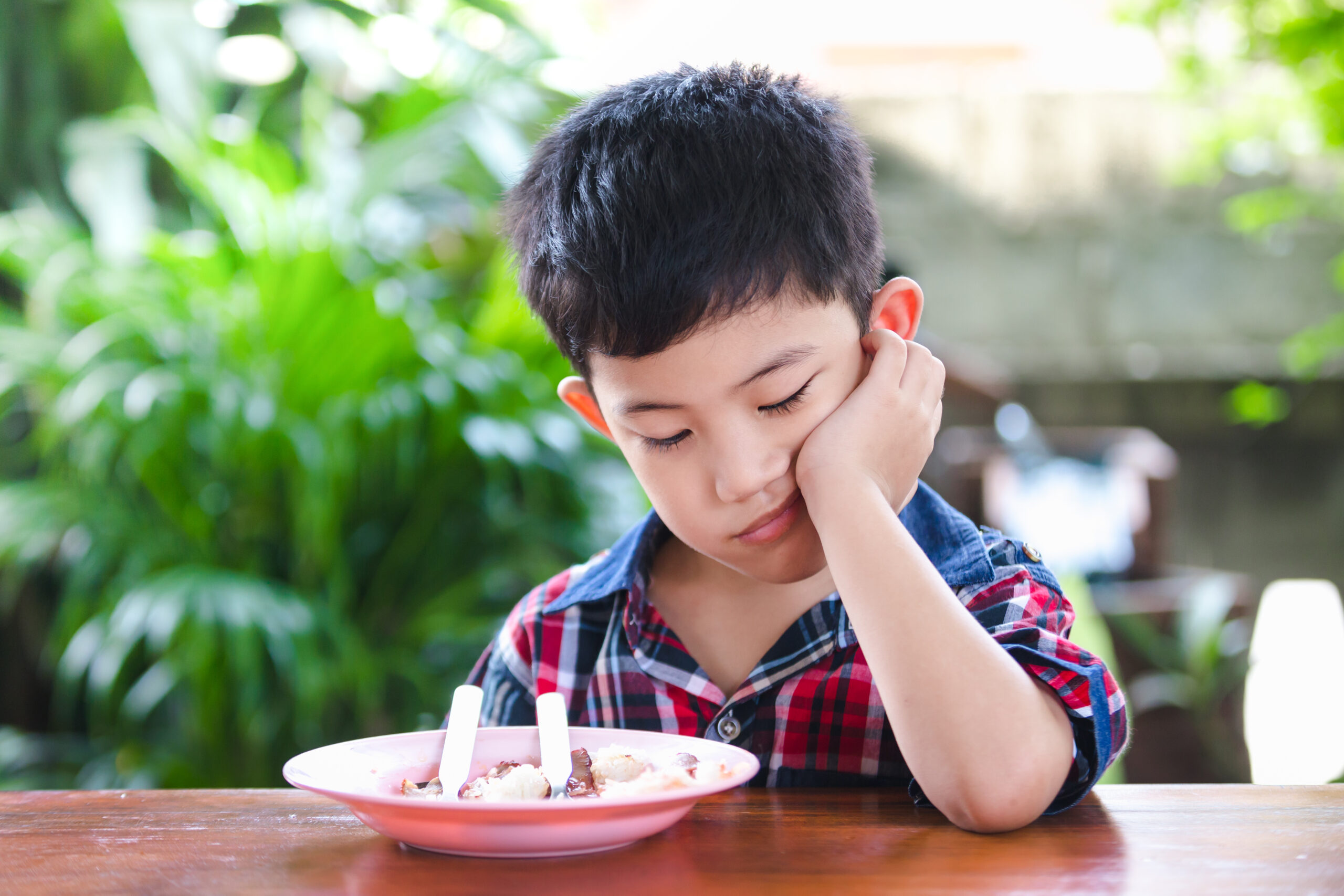 Ilustrasi anak tidak mau makan